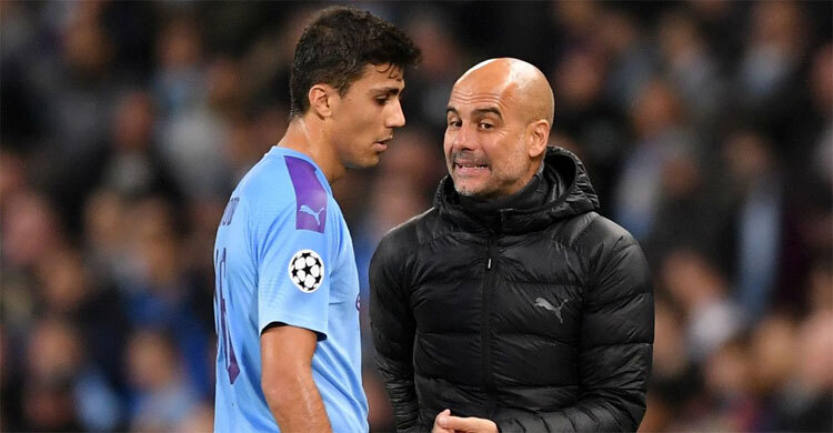 লালকার্ড দেখায় রদ্রির উপর রেগে আগুন গার্দিওলা