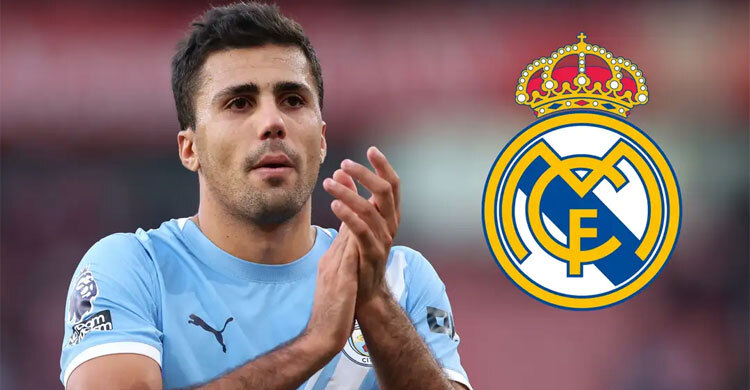 ম্যানসিটির রদ্রিকে নিতে রিয়ালের চোখ ধাঁধানো প্রস্তাব!