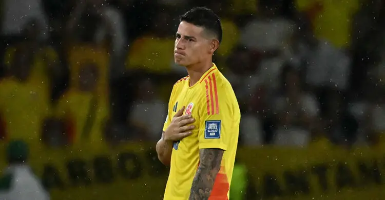 Rodriguez hospitalised for 'severe dehydration' ahead of World Cup