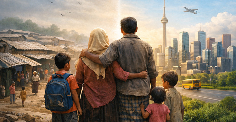 উন্নত দেশের স্বপ্নে বিভোর রোহিঙ্গারা