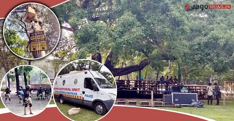 পহেলা বৈশাখে রাজধানীজুড়ে নিরাপত্তার চাদর, ১৪ স্থানে ব্যারিকেড