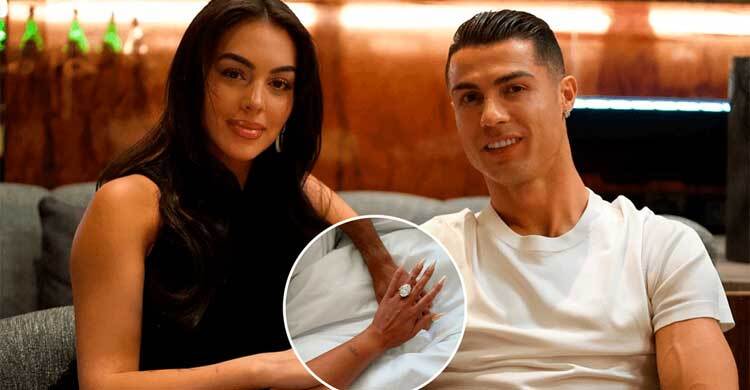 জর্জিনাকে দেওয়া রোনালদোর বাগদানের আংটি নিয়ে নতুন বিতর্ক