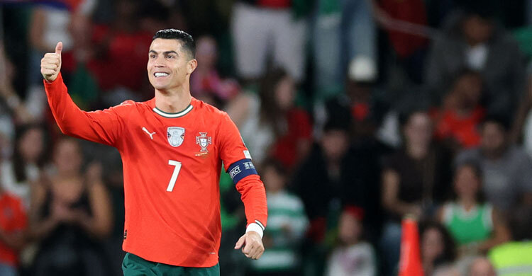 জোড়া গোলে রেকর্ড রোনালদোর, তবুও জিতলো না পর্তুগাল