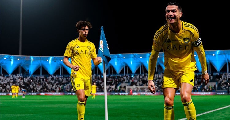 প্রত্যাবর্তনে আল-নাসরের জয়ে গোল করলেন রোনালদো