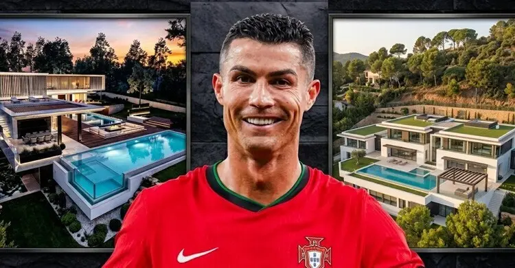 ৭ প্রাসাদের মালিক রোনালদো, বিলাসিতায় যেন রাজাদেরও হার মানান