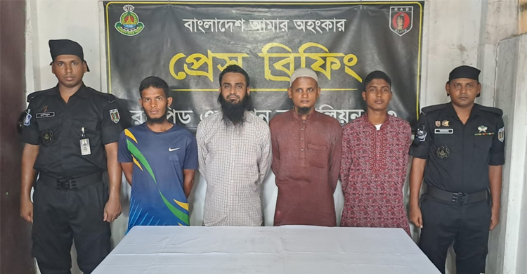 রংপুরে আনসার আল ইসলামের ৪ সদস্য আটক