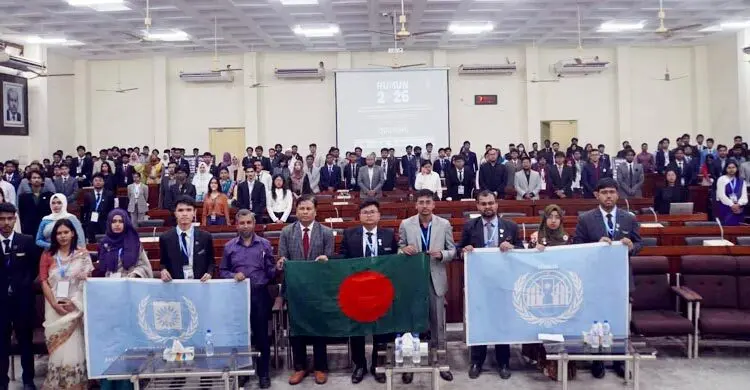 রাজশাহী বিশ্ববিদ্যালয়ে ৪ দিনব্যাপী নবম ছায়া জাতিসংঘ সম্মেলন শুরু