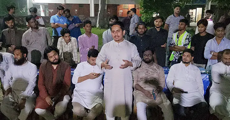 ছাত্রলীগের অপসংস্কৃতিতে কেউ ফিরে যেতে পারবে না: সারজিস আলম