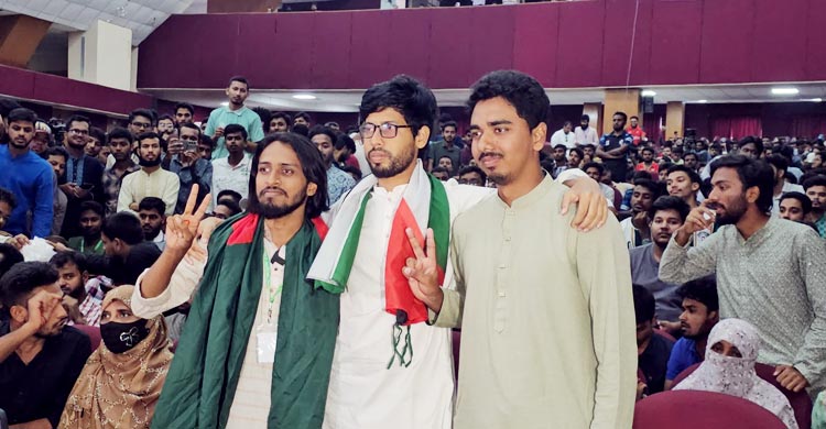 সবার ইশতেহার সমন্বয় করে কাজ করবো: রাকসু ভিপি