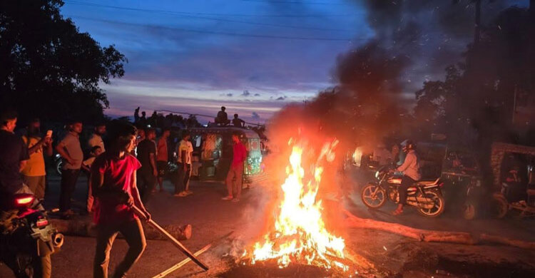 রুমিন ফারহানার সমর্থকদের মহাসড়ক অবরোধ, বিক্ষোভ এনসিপির