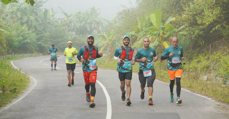 আলীকদমে ৪৫০ দৌড়বিদের অংশগ্রহণে আল্ট্রা ম্যারাথন