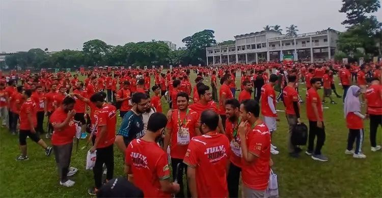 জুলাইয়ের চেতনায় ঢাবিতে ‘রান ফর জাস্টিস’