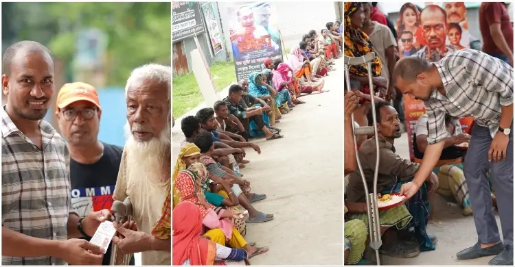 সিনেমার পরও অসহায়দের খাইয়ে যাবেন তিনি