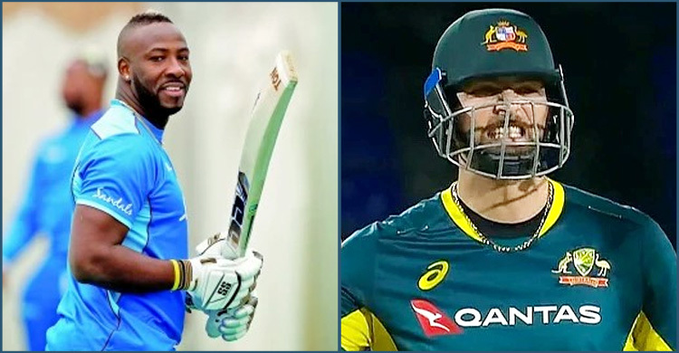 আন্দ্রে রাসেলের ব্যাট দিয়ে তারই দলকে পেটালেন টিম ডেভিড