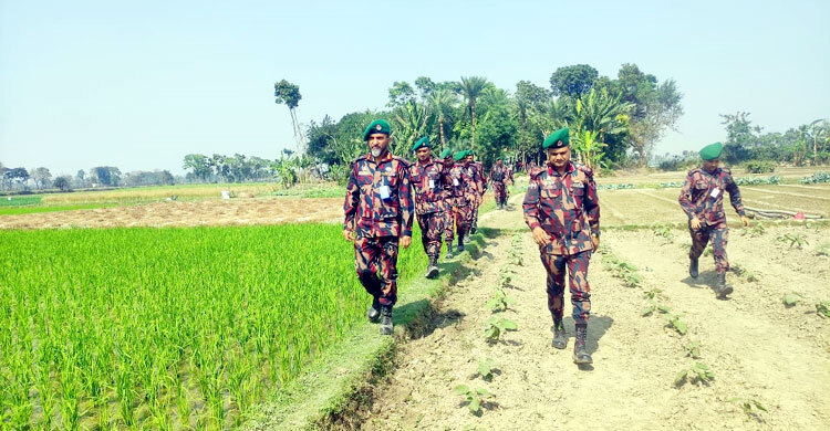 কলারোয়া সীমান্তে বিজিবির নতুন বিওপি উদ্বোধন