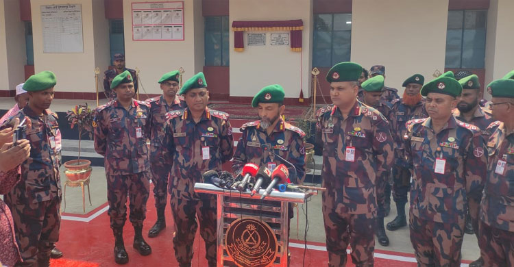 সাতক্ষীরার কলারোয়া সীমান্তে বিজিবির নতুন বিওপি উদ্বোধন