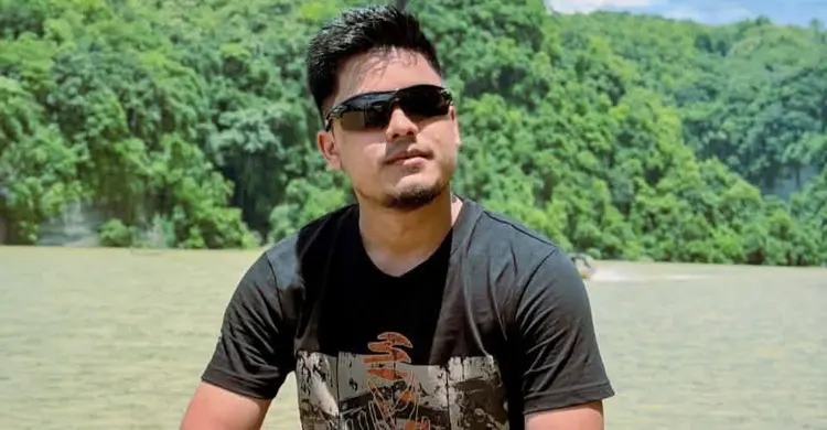 ভ্রমণ ম্যাপের নির্মাতা সাব্বির হোসেন রবিন, ছবি: তার ফেসবুক থেকে