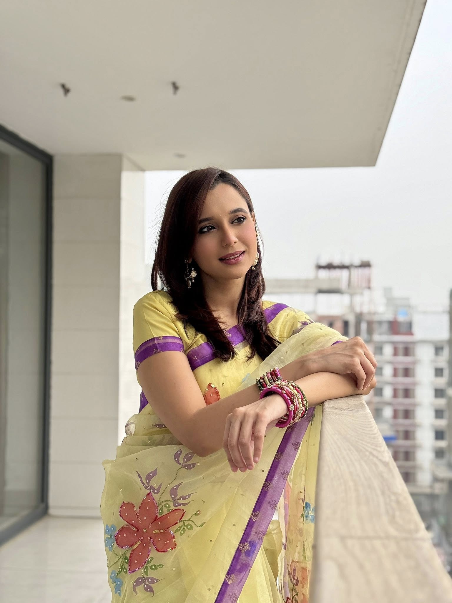 বনলতা শাড়িতে মায়াবী সাবিলা নূর