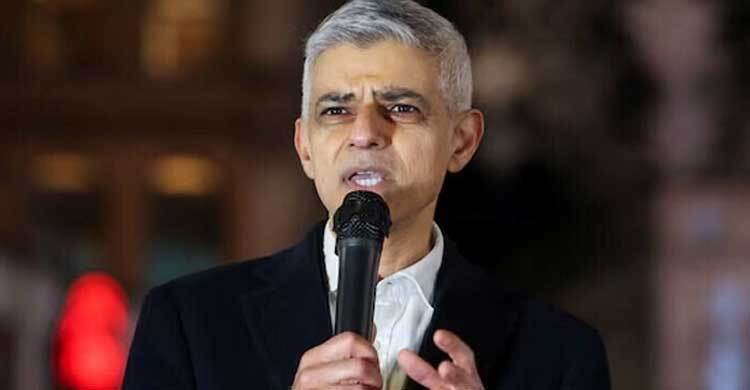 ফিলিস্তিনকে স্বীকৃতি দিতে ব্রিটেনের প্রতি মেয়র সাদিক খানের আহ্বান