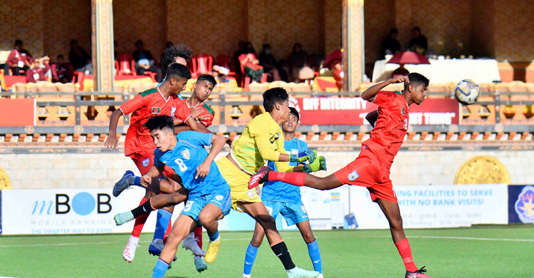 ভারতের কাছে হেরে সাফ শুরু বাংলাদেশের