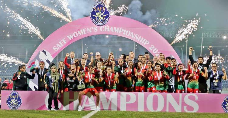 BFF awards SAFF winning Tigresses Tk 1.5cr