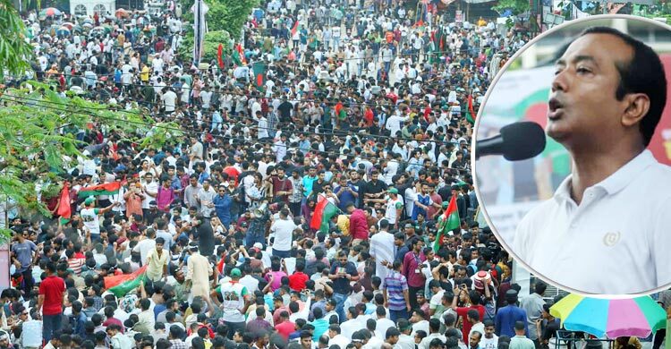 সমাবেশ থেকে ছাত্রদলের ৯ প্রতিশ্রুতি ঘোষণা