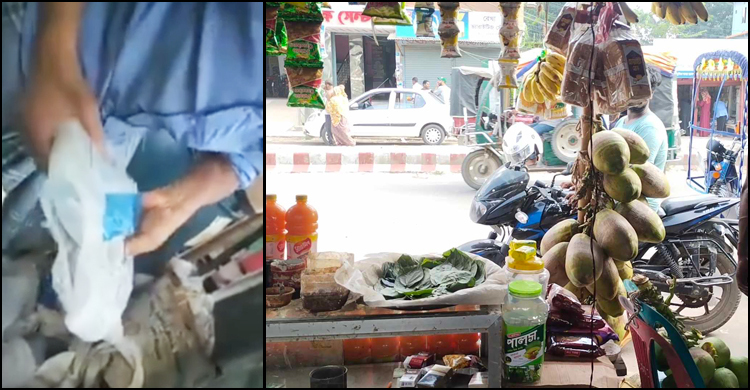 ঠাকুরগাঁওয়ে চায়ের দোকানে বিক্রি হচ্ছে সরকারি স্যালাইন