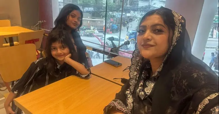 সন্তানদের কাছে পেয়ে নতুন জীবন সালমার