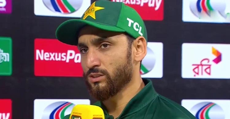 সব বুঝেও মান অনুযায়ী খেলতে পারিনি: সালমান আগা