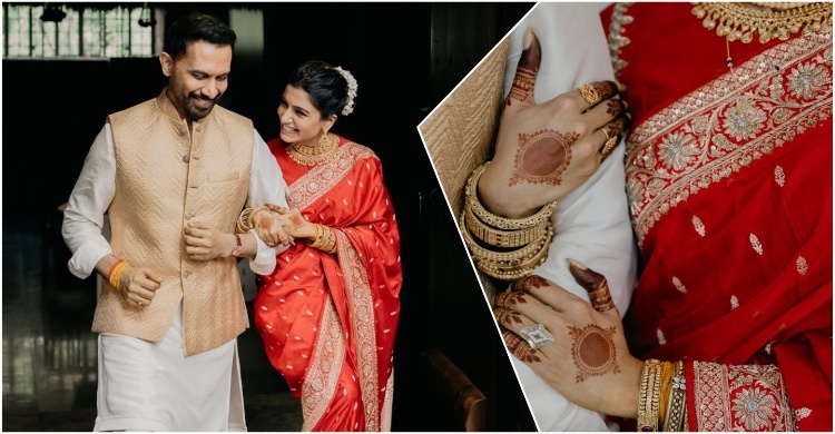 দুই কোটি টাকার আংটি পরে বিয়ে করলেন সামান্থা