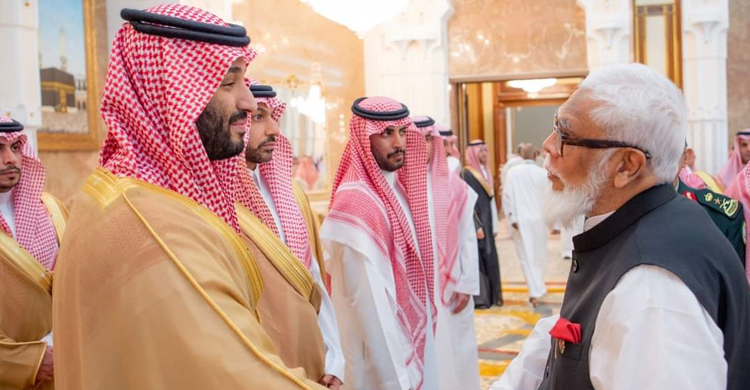সৌদি যুবরাজকে প্রধানমন্ত্রীর শুভেচ্ছা জানালেন সালমান এফ রহমান