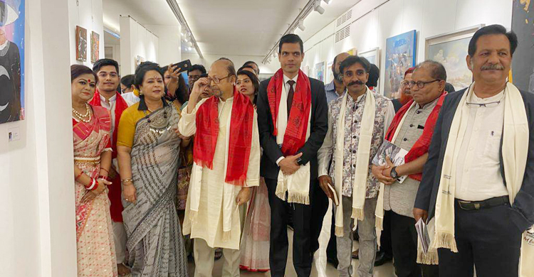 শান্ত মারিয়াম বিশ্ববিদ্যালয়-নেপালের জিপি কৈরালার যৌথ চিত্রকর্ম