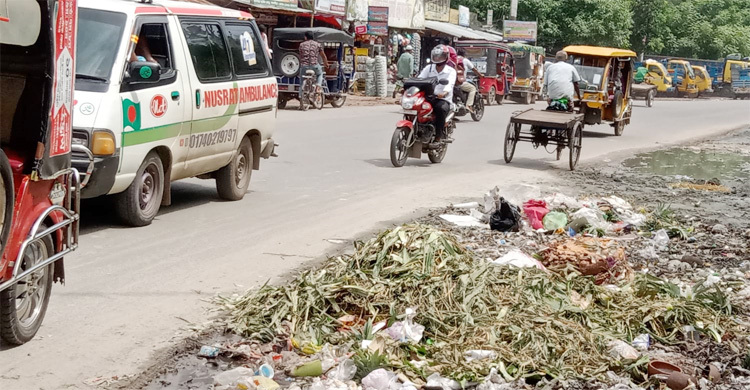 ময়লার শহর সাতক্ষীরা!