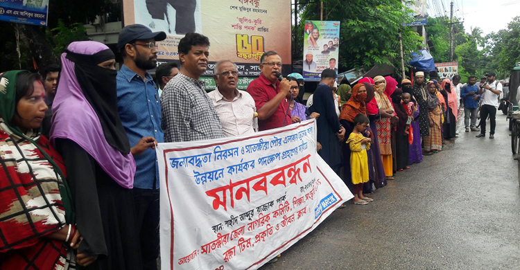 সাতক্ষীরায় জলাবদ্ধতা নিরসন ও কার্যকর ড্রেনেজ ব্যবস্থার দাবি