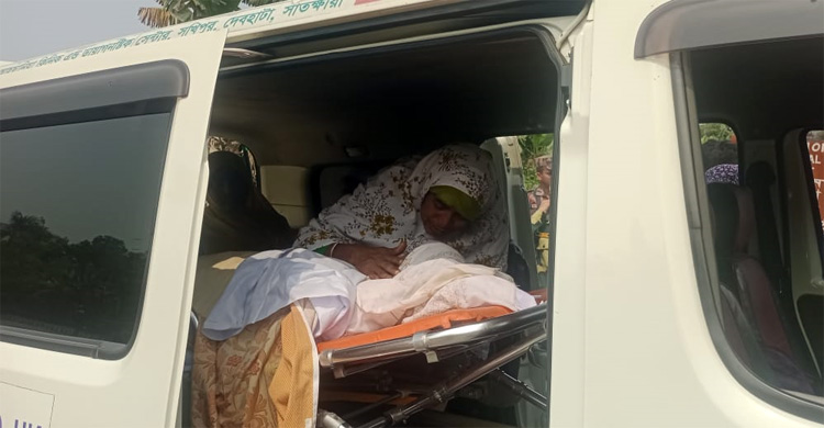 বিজিবি-বিএসএফের মহানুভবতায় জিরো পয়েন্টে মা-মেয়ের শেষ বিদায়