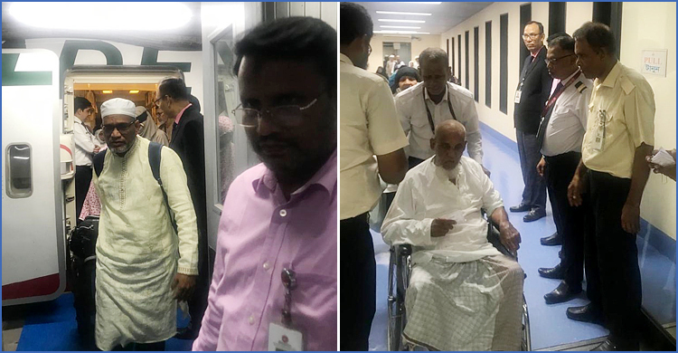 জেদ্দা ও মদিনা থেকে সরাসরি ফ্লাইটে চট্টগ্রামে ফিরছেন হাজিরা