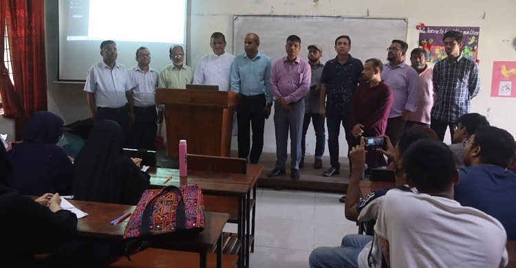 শেকৃবিতে শ্রেণিকক্ষে ওয়াইফাই সুবিধা চালু