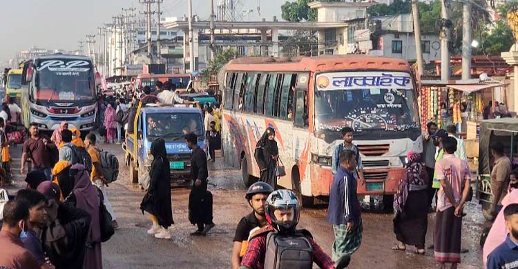সাভারের সড়কে যানবাহন সংকটের ওপর খাড়ার ঘা দ্বিগুণ ভাড়া