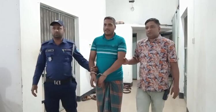 ওসির রাজনৈতিক পরিচয় ‘তদন্তে’ থানায় আসা সেই যুবক গ্রেফতার