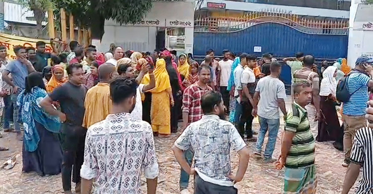 আল মুসলিমের ৩ পোশাক কারখানার ১৮৬৮ শ্রমিক ছাঁটাই