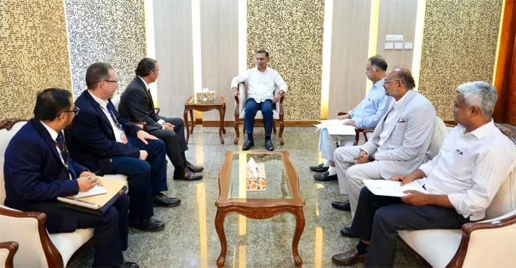 প্রধানমন্ত্রীর সঙ্গে শেভরন প্রতিনিধিদলের সাক্ষাৎ