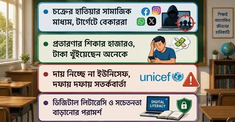 অস্তিত্বহীন স্কুলে চাকরির প্রলোভনে টাকা খোয়াচ্ছেন হাজারও বেকার