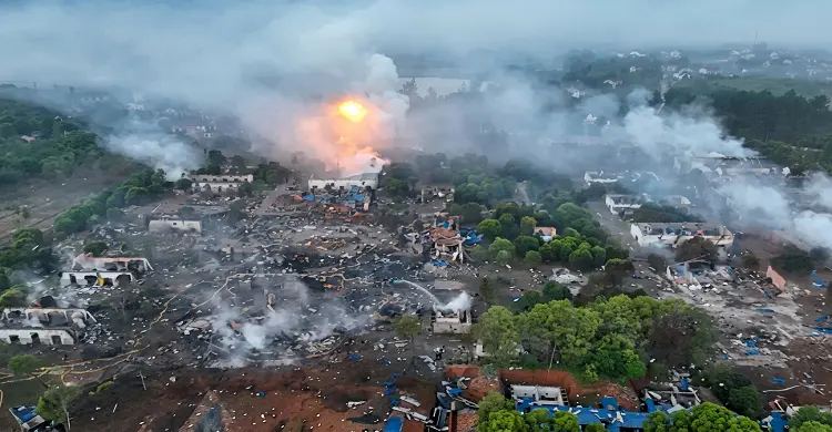 21 killed, 61 injured in China factory blast