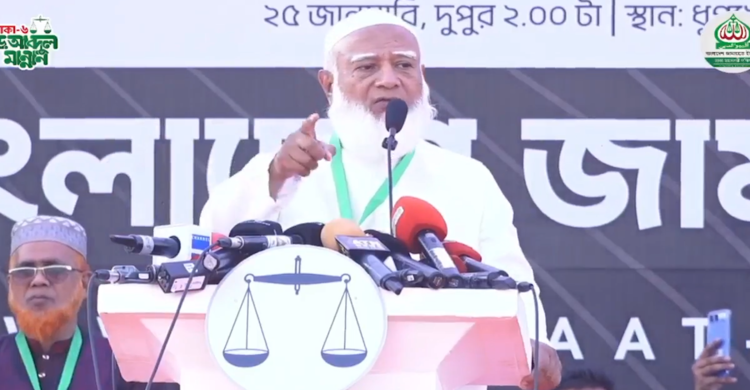 দেশের টাকা চুরি করে ডাকাতরা বিদেশে টাকার পাহাড় গড়েছে: জামায়াতে আমির