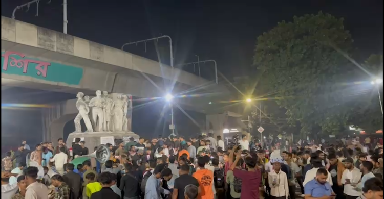 শেখ হাসিনার সর্বোচ্চ শাস্তির দাবিতে ছাত্রশক্তির বিক্ষোভ-মিছিল