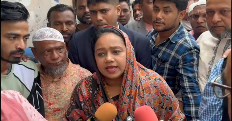 নির্বাচিত হলে প্রথমেই কাউন্দিয়ায় ব্রিজ নির্মাণ করব: সানজিদা তুলি