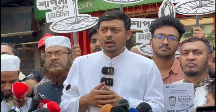 শাহবাগ ফুল মার্কেটে ভাড়া তোলার আড়ালে এখনও চাঁদাবাজি হচ্ছে: নাসিরুদ্দিন পাটোয়ারীর