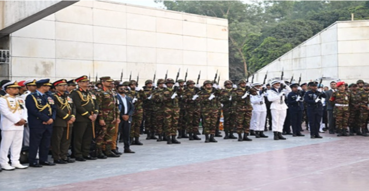 বিএনপি চেয়ারপার্সন খালেদা জিয়াকে গার্ড অফ অনার প্রদান