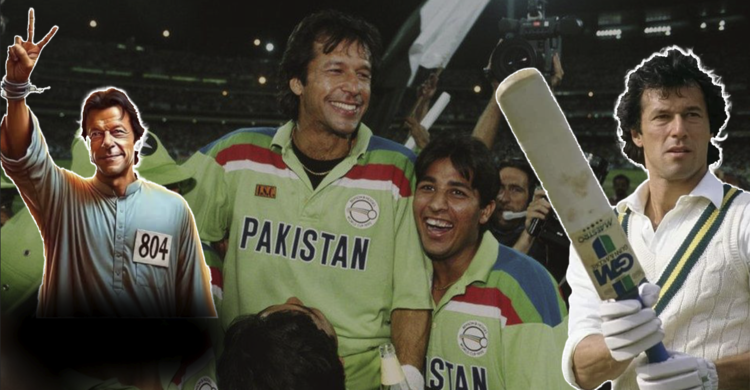 ইমরান খান: অলৌকিক ক্রিকেটার থেকে কয়েদি নম্বর ৮০৪