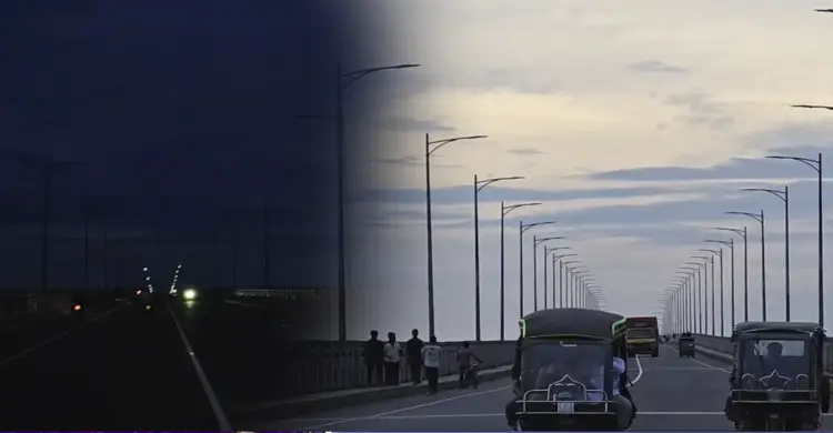 এক বছর ধরে আলোহীন অষ্টম বাংলাদেশ চীন মৈত্রী সেতু